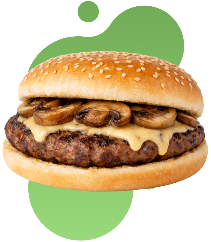 CEVAPCICI KÄSE CHAMPIGNON BURGER – Lauteracher Grill