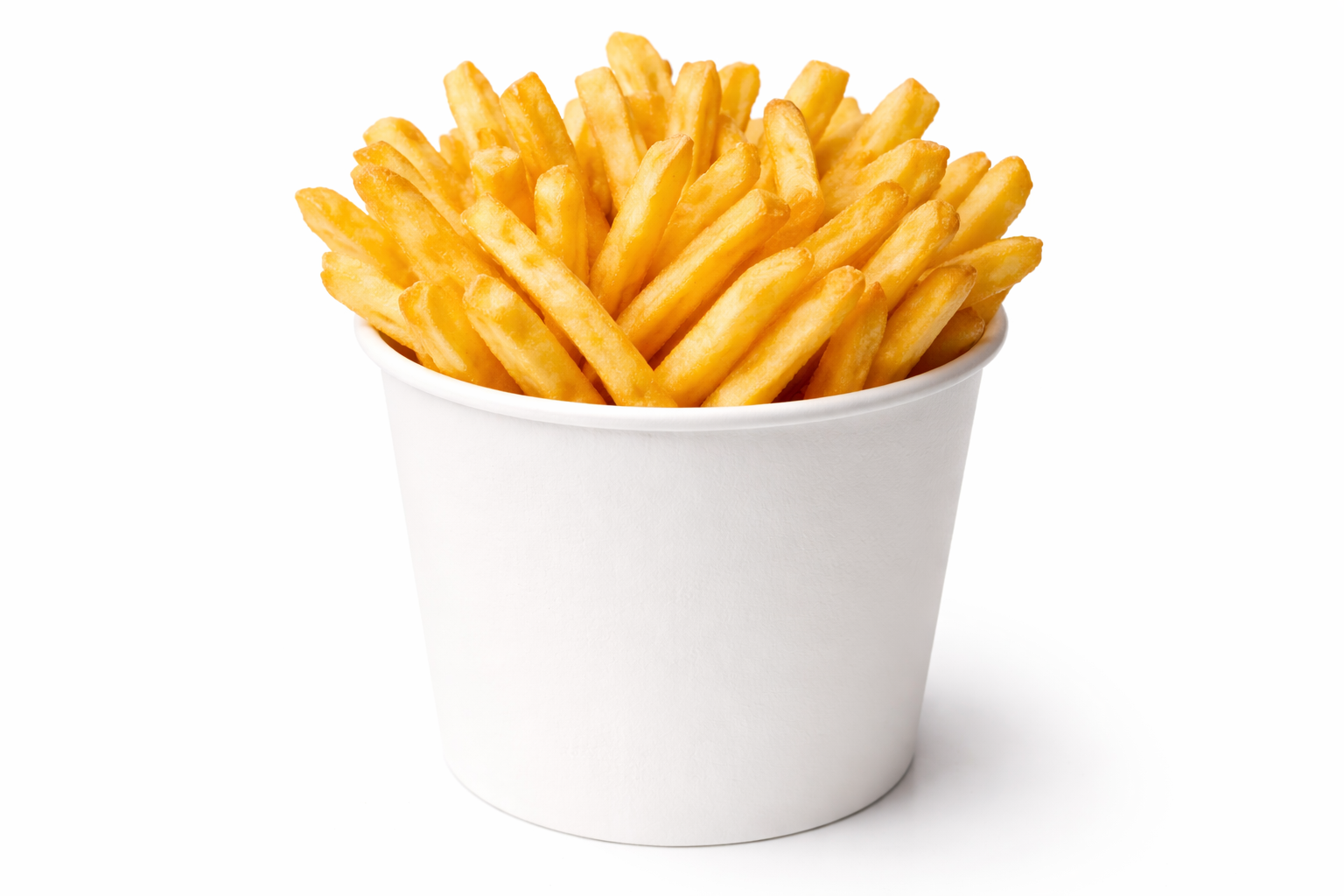 Pommes Frites Groß – große Portion knusprige Pommes beim Lauteracher Grill