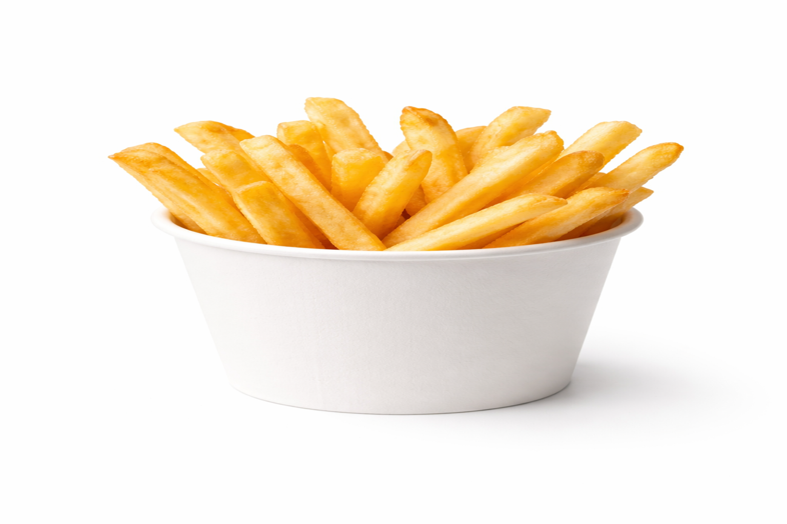 Pommes Frites Klein – knusprige goldene Pommes beim Lauteracher Grill