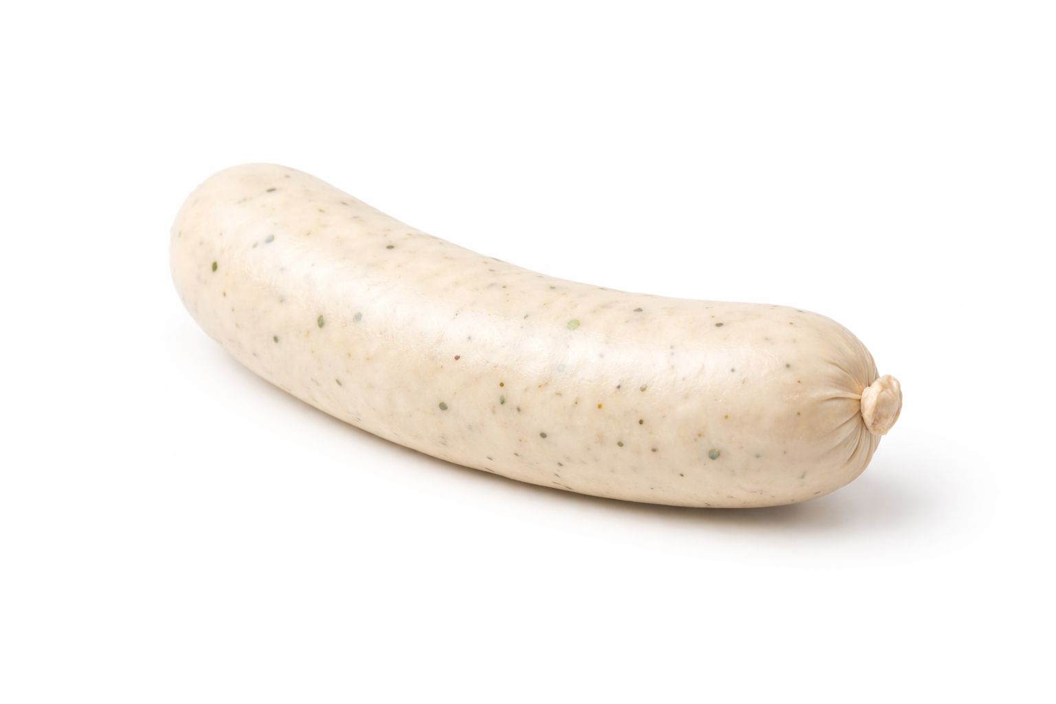 Weißwurst – traditionelle bayerische Wurst beim Lauteracher Grill
